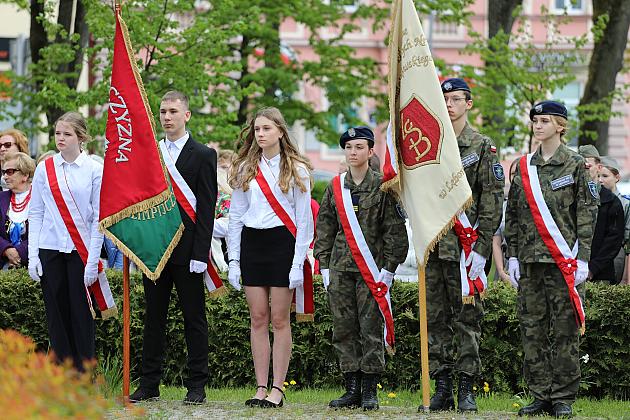 Lęborczanie uroczyście świętowali 234. rocznicę uchwalenia Konstytucji 3 Maja