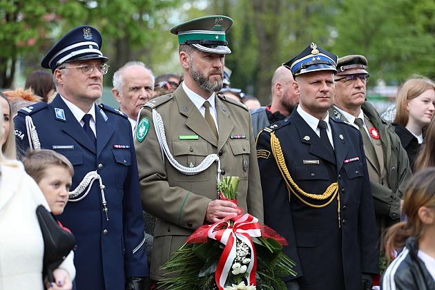 Lęborczanie uroczyście świętowali 234. rocznicę uchwalenia Konstytucji 3 Maja