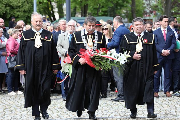 Lęborczanie uroczyście świętowali 234. rocznicę uchwalenia Konstytucji 3 Maja