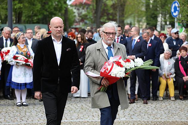 Lęborczanie uroczyście świętowali 234. rocznicę uchwalenia Konstytucji 3 Maja