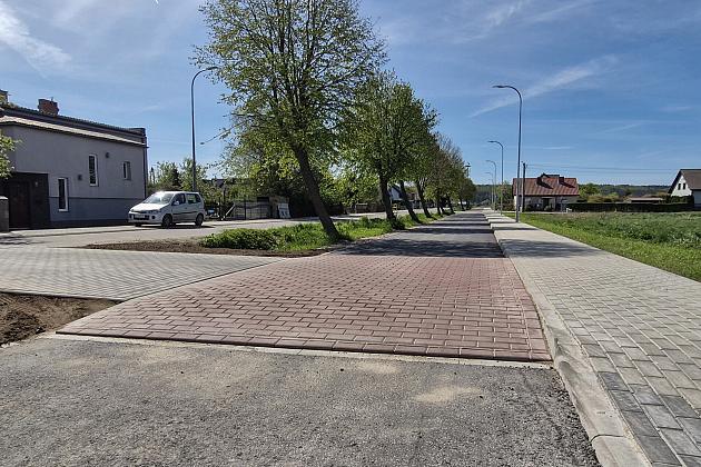 Drugi etap budowy ul. Myśliwskiej za nami