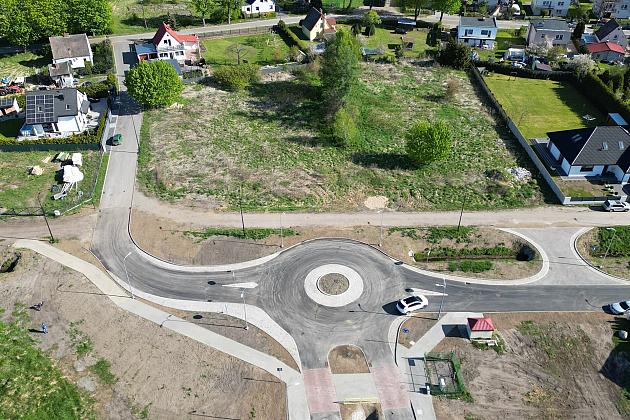 Drugi etap budowy ul. Myśliwskiej za nami