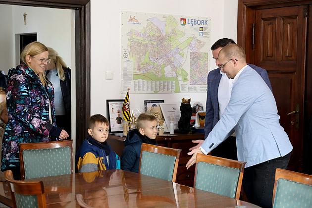 Mali goście w ratuszu