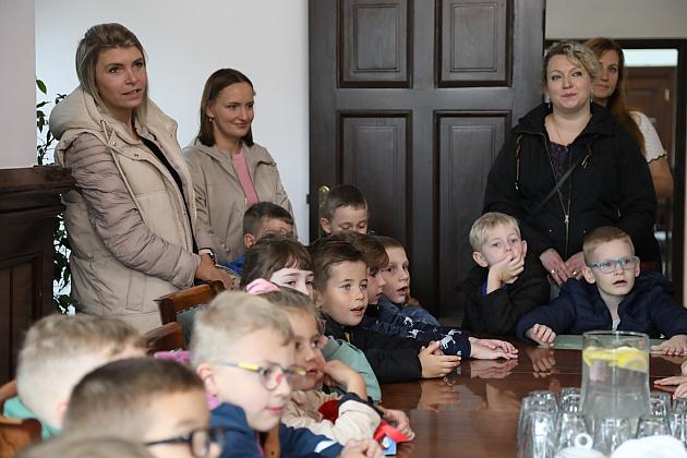 Mali goście w ratuszu