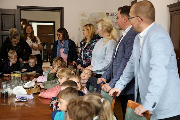 Mali goście w ratuszu
