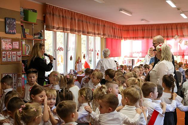 Radosne świętowanie 107. rocznicy odzyskania niepodległości w Przedszkolu nr 1