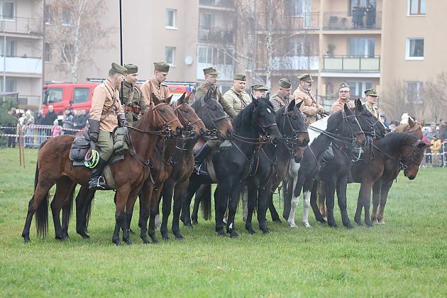 Lębork uczcił niepodległość widowiskiem o „Hubalu”