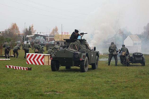 Lębork uczcił niepodległość widowiskiem o „Hubalu”
