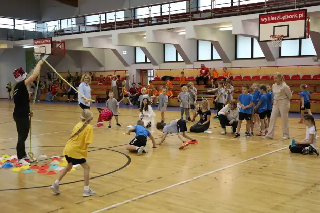 „Lęborskie pierwszaki to fajne dzieciaki” – sportowe święto najmłodszych