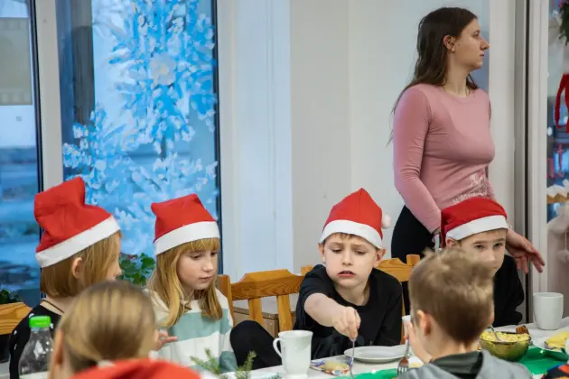 W Bazie Wigilijne spotkanie dzieci z obszaru rewitalizacji