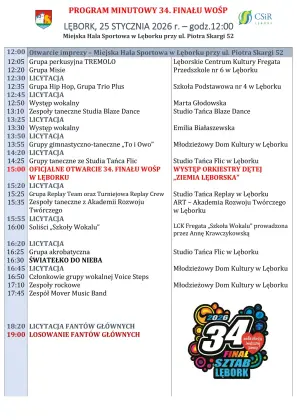 34. Finał WOŚP w Lęborku