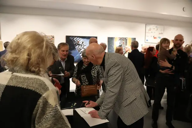 Malarstwo jako list – nowa wystawa Ryszarda M. Zająca