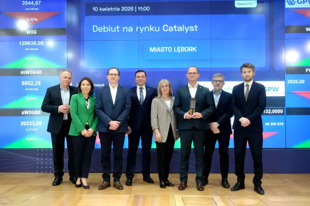 Lębork wchodzi na rynek kapitałowy. Debiut obligacji komunalnych