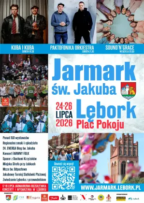 Jarmark św. Jakuba - nadchodzi największe wydarzenie roku w Lęborku