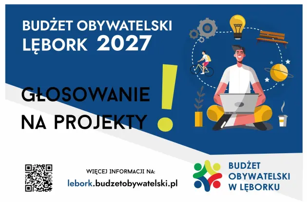 Już we wrześniu głosowanie na projekty Budżetu Obywatelskiego Lęborka 2027