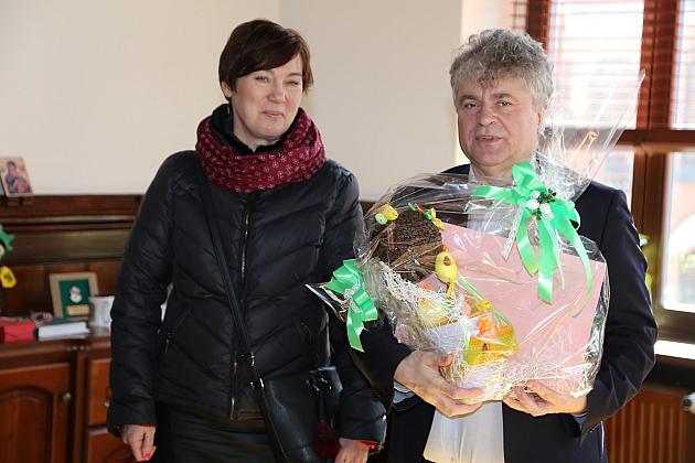 Wielkanocna wizyta przedszkolaków