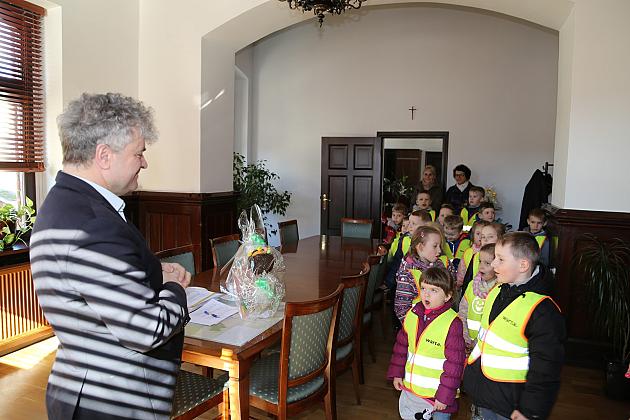 Wielkanocna wizyta przedszkolaków