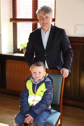 Wielkanocna wizyta przedszkolaków