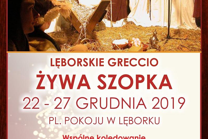 Żywa szopka na Pl. Pokoju