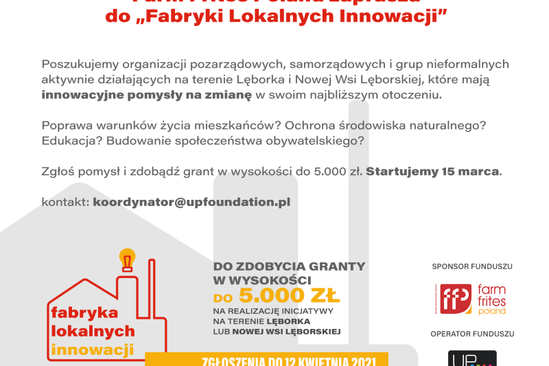 Do zdobycia po 5000 zł na inicjatywy w Lęborku i Nowej Wsi Lęborskiej