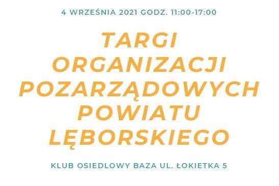Zaproszenie na Targi Organizacji Pozarządowych