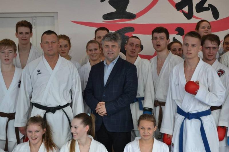 Karatecy najlepszych klubów z Pomorza w Lęborku