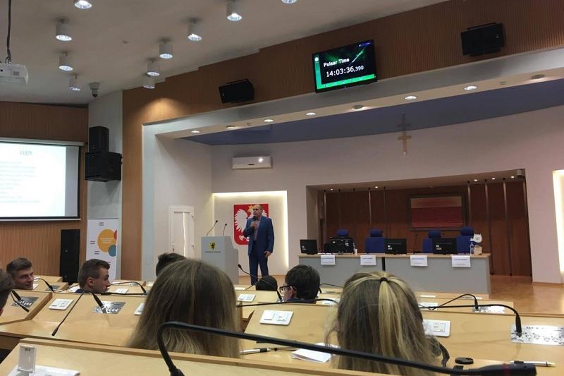 Reprezentacja Młodzieżowej Rady Miasta na II Kongresie