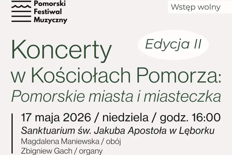 Muzyka mistrzów zabrzmi w Sanktuarium św. Jakuba Ap.