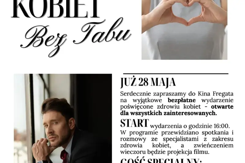O zdrowiu kobiet bez tabu. Wyjątkowe spotkanie już 28 maja w Lęborku