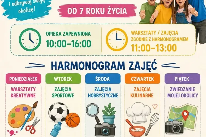 Lato 2026 w Lęborku – odkryj wakacyjną ofertę miejskich instytucji