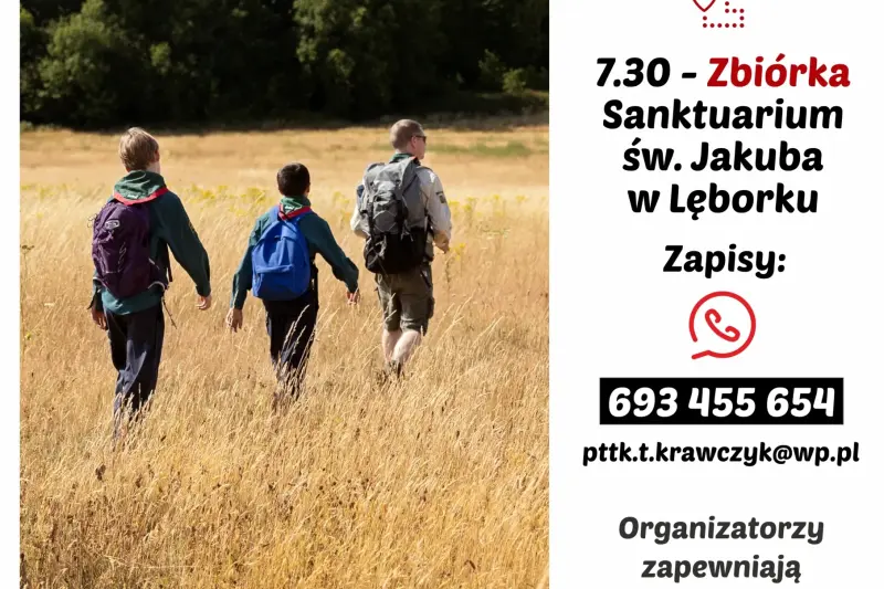 Piesza Pielgrzymka Jakubowa z Lini do Lęborka już 25 lipca