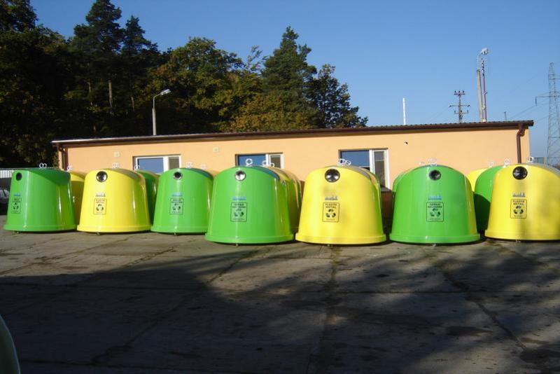 Nowe pojemniki do selektywnej zbiórki odpadów 