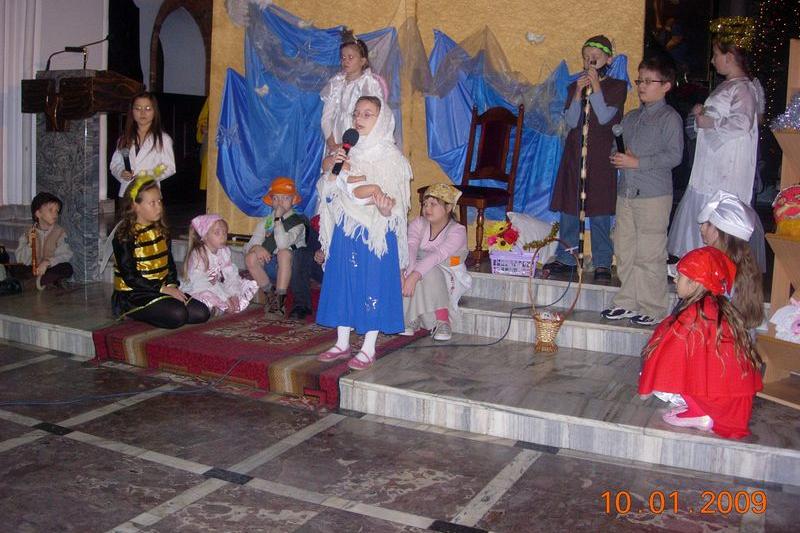 Śpiewali i tańczyli na jasełkowym przeglądzie 