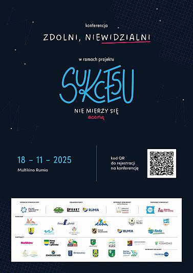 Konferencja „Sukcesu nie mierzy się oceną – Zdolni, niewidzialni”