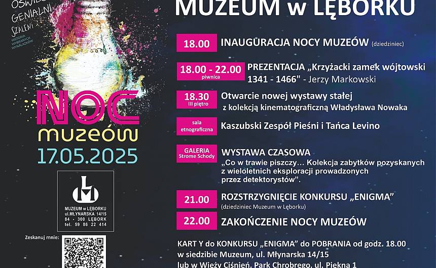 Czytaj o: Noc Muzeów – to już dziś! Gotowi na niezapomniane