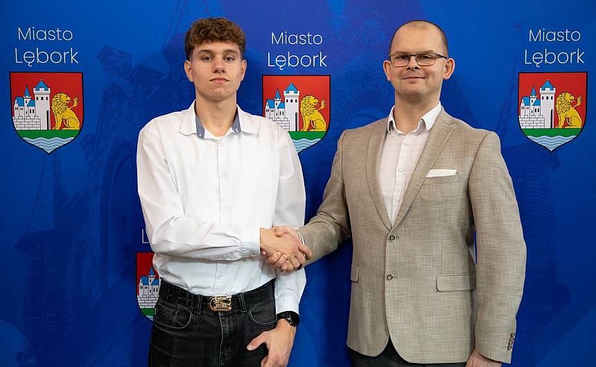 Czytaj o: Michał Gajdus u burmistrza Lęborka – miasto stawia