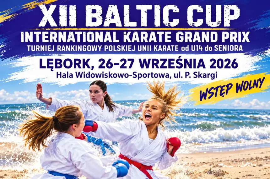 Baltic Cup 2026. Międzynarodowe święto karate w Lęborku